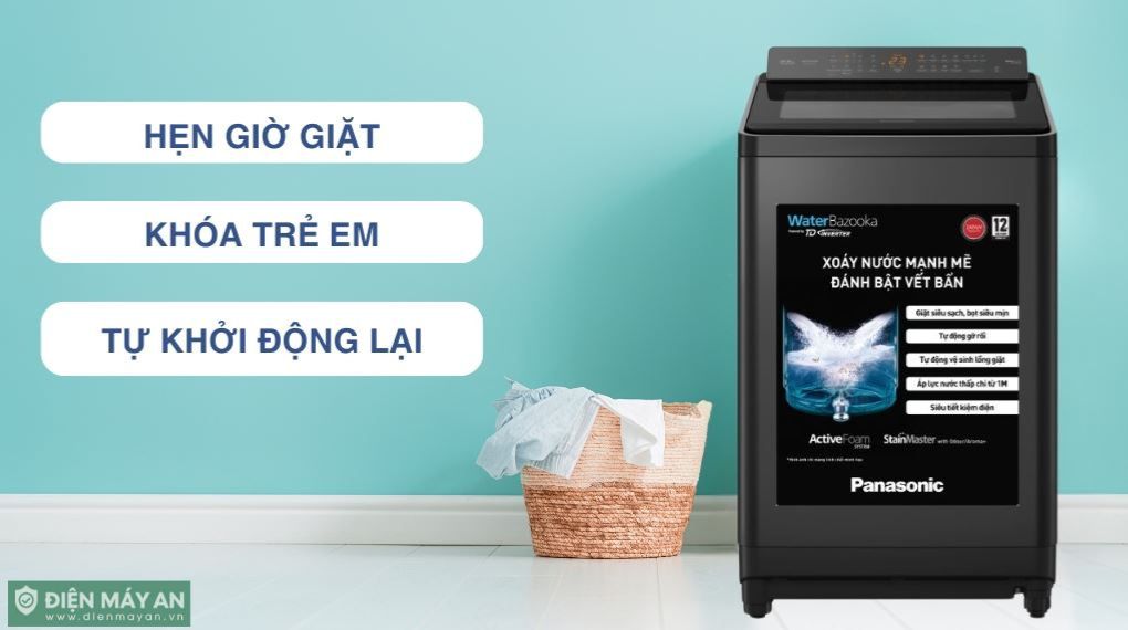 Máy giặt Panasonic Inverter 12.5 Kg NA-FD125X3BV